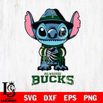 Milwaukee Bucks Stitich Freddy Krueger Svg Eps Dxf Png File, NBA svg, Digital Download, Instant Download