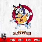 Minnesota Golden Gophers Bandit Heeler Rugby Svg Eps Dxf Png File, Digital Download ,Instant Download, Cricut File