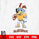 Minnesota Golden Gophers Bluey rugby Svg Eps Dxf Png File, Digital Download ,Instant Download, Cricut File