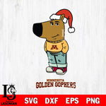 Minnesota Golden Gophers Chill Guy Christmas Svg Eps Dxf Png File,NCAA Svg Files,Chill Guy svg ,Digital Download ,Instant Download, Cricut File