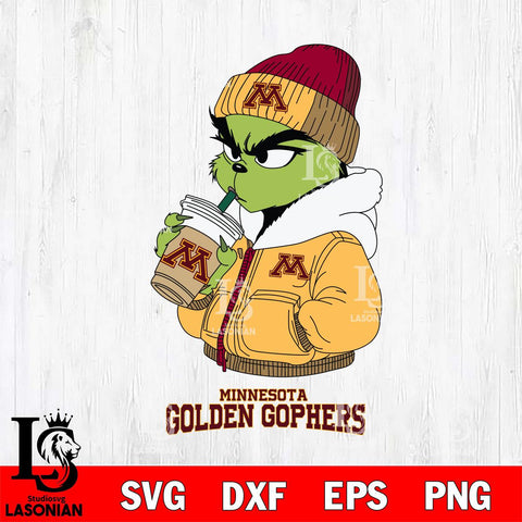 Minnesota Golden Gophers Grinch Bougie Sport Svg Eps Dxf Png File, Digital Download, Instant Download