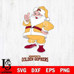 Minnesota Golden Gophers Santa claus Svg dxf eps png pdf file,NCAA svg,Digital Download,Cricut file