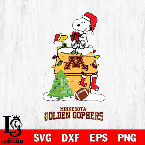 Minnesota Golden Gophers Snoopy Sport 11 Svg Eps Dxf Png File, Digital Download