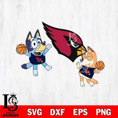 Minnesota Timberwolves Bluey & Bingo Svg Eps Dxf Png File, Digital Download, Instant Download