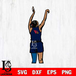 Minnesota Timberwolves Girl Basketball Svg Eps Dxf Png File, Digital Download, Instant Download