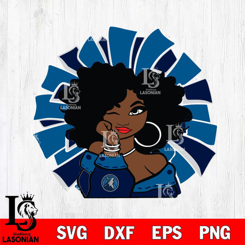 Minnesota Timberwolves Girls sport 8 Svg Eps Dxf Png File, Digital Download, Instant Download