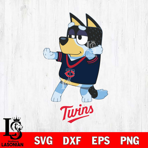 Minnesota Twins Bluey Dad Dance Svg Eps Dxf Png File, Digital Download, Instant Download