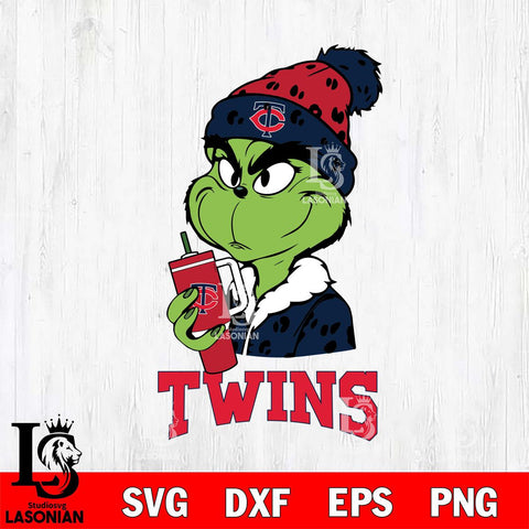 Minnesota Twins Grinch Bougie Leopard Svg Eps Dxf Png File, Digital Download, Instant Download