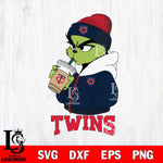 Minnesota Twins Grinch Bougie Sport Svg Eps Dxf Png File, Digital Download, Instant Download