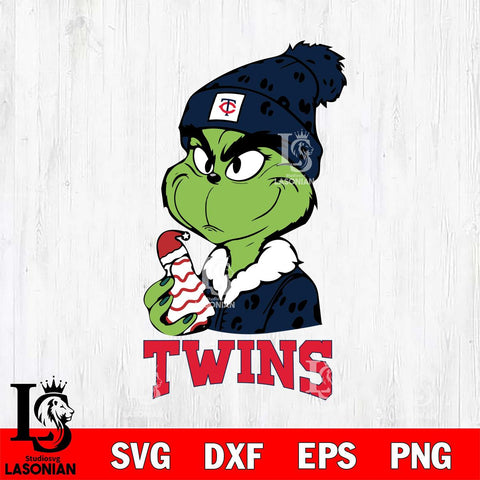 Minnesota Twins Grinch Tree Cake Svg Eps Dxf Png File, Digital Download, Instant Download