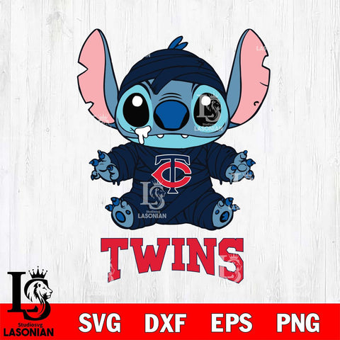 Minnesota Twins Stitch Mummy Svg Eps Dxf Png File, MLB svg, Digital Download, Instant Download