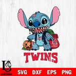 Minnesota Twins Stitch Zombie Svg Eps Dxf Png File, MLB svg, Digital Download, Instant Download