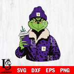 Minnesota Vikings Boujee Grinch 12 Svg Eps Dxf Png File, Digital Download, Instant Download