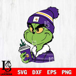 Minnesota Vikings Boujee Grinch Svg Eps Dxf Png File, Digital Download, Instant Download