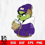 Minnesota Vikings Boujee Grinch 6 Svg Eps Dxf Png File, Digital Download, Instant Download