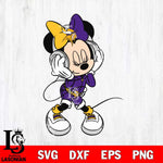 Minnesota Vikings Cute Minnie Mouse Dancing