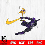 Minnesota Vikings Deadpool Nike Svg Eps Dxf Png File, Digital Download, Instant Download