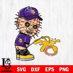 Minnesota Vikings Pinhead Piss On Chicago Bears Svg Eps Dxf Png File, Digital Download, Instant Download