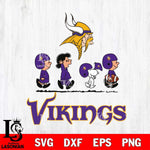 Minnesota Vikings Snoopy Sport 12 Svg Eps Dxf Png File, NFL svg, Digital Download, Instant Download