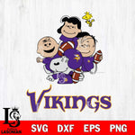 Minnesota Vikings Snoopy Sport 4 Svg Eps Dxf Png File, NFL svg, Digital Download, Instant Download