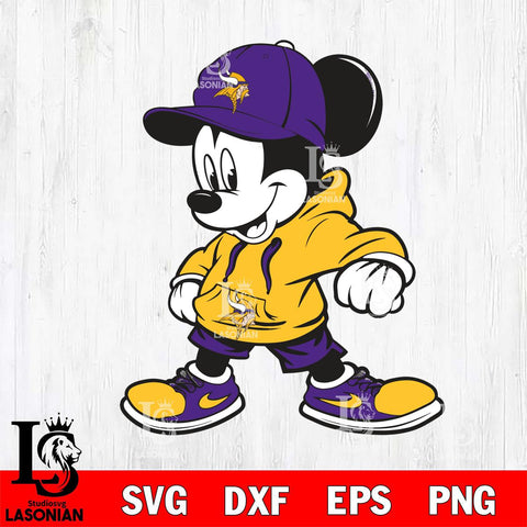 Minnesota Vikings mickey mouse NFL