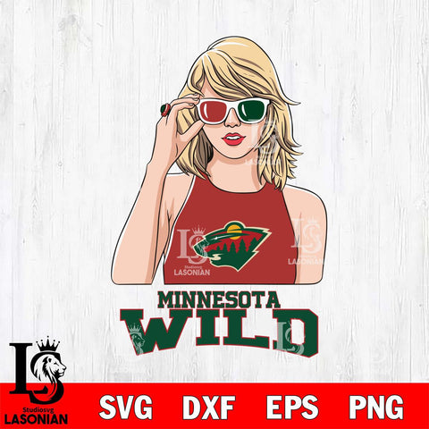 Minnesota Wild And Taylor Swift Fan Svg Eps Dxf Png File, Digital Download, Instant Download