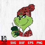 Minnesota Wild Boujee Grinch 3 Svg Eps Dxf Png File, Digital Download, Instant Download