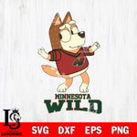 Minnesota Wild Chilli Dance Svg Eps Dxf Png File, Digital Download, Instant Download