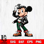 Minnesota Wild Handsome Mickey Mouse Svg Eps Dxf Png File, Digital Download, Instant Download