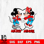 Minnie mouse valentine Svg Eps Dxf Png File,Digital Download ,Instant Download, Cricut File