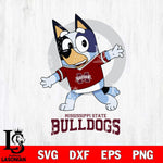 Mississippi State Bulldogs Bandit Heeler Rugby Svg Eps Dxf Png File, Digital Download ,Instant Download, Cricut File