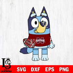 Mississippi State Bulldogs Bluey 2 Svg Eps Dxf Png File, Digital Download, Instant Download