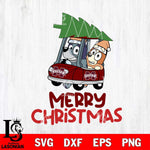 Mississippi State Bulldogs Bluey Merry Christmas Svg Eps Dxf Png File, Digital Download