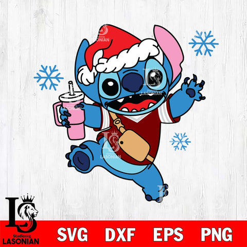 Mississippi State Bulldogs Christmas Stitch With Tumbler Svg Eps Dxf Png File, Digital Download, Instant Download