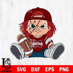 Mississippi State Bulldogs Chucky Horror 11 Svg Eps Dxf Png File, NCAA svg, Digital Download, Instant Download