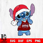 Mississippi State Bulldogs Cute Stitch Christmas Svg Eps Dxf Png File, Digital Download, Instant Download