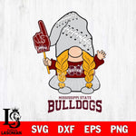 Mississippi State Bulldogs Gnomes Fan Svg Eps Dxf Png File, Digital Download, Instant Download