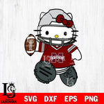 Mississippi State Bulldogs Hello Kitty sport Svg Eps Dxf Png File, NCAA svg, Digital Download, Instant Download