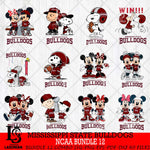 Mississippi State Bulldogs NCAA Bundle 12 Svg Eps Dxf Png File,Bundle NCAA svg , Digital Download , Instant Download, Cricut File