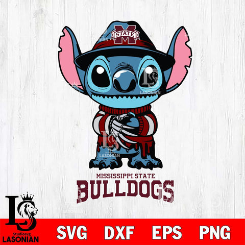 Mississippi State Bulldogs Stitich Freddy Krueger Svg Eps Dxf Png File, NCAA svg, Digital Download, Instant Download