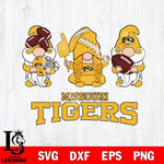 Missouri Tigers 3 Gnomes Football Svg Eps Dxf Png File, Digital Download, Instant Download