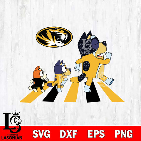 Missouri Tigers Bluey 6 Svg Eps Dxf Png File, Digital Download, Instant Download