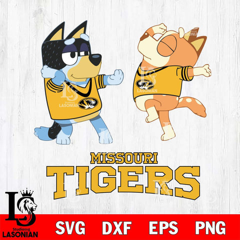 Missouri Tigers Bluey Dance Svg Eps Dxf Png File, Digital Download, Instant Download