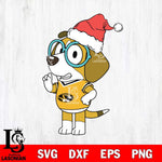 Missouri Tigers Bluey Honey Christmas Svg Eps Dxf Png File, Digital Download, Instant Download