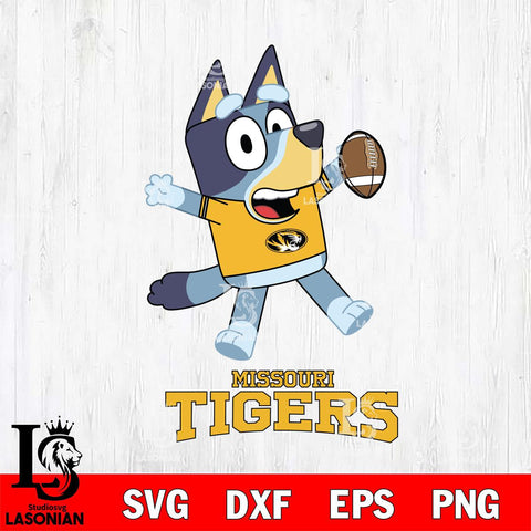 Missouri Tigers Bluey Sport Football Svg Eps Dxf Png File,NCAA Svg Files,Bluey svg ,Digital Download ,Instant Download, Cricut File