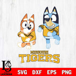 Missouri Tigers Bluey with Chilli Dance Svg Eps Dxf Png File, Digital Download, Instant Download