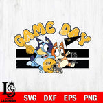 Missouri Tigers Game Day Bluey Svg Eps Dxf Png File, Digital Download, Instant Download