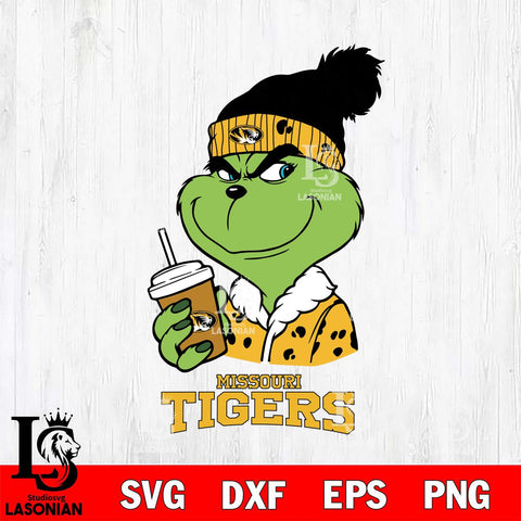 Missouri Tigers Grinch hat Svg Eps Dxf Png File, Digital Download, Instant Download