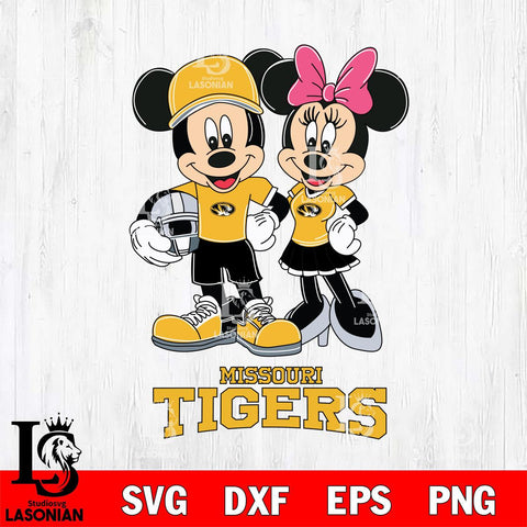 Missouri Tigers Mickey Minnie Mouse Helmet Svg Eps Dxf Png File, NCAA svg , File Cut , Digital Download , Instant Download, Cut Svg Files