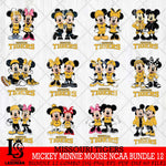 Missouri Tigers Mickey Minnie Mouse NCAA Bundle 12 Svg Eps Dxf Png File, Bundle NCAA svg , File Cut , Digital Download , Instant Download, Cut Svg Files